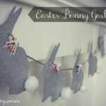 DIY Easter Bunny Garland