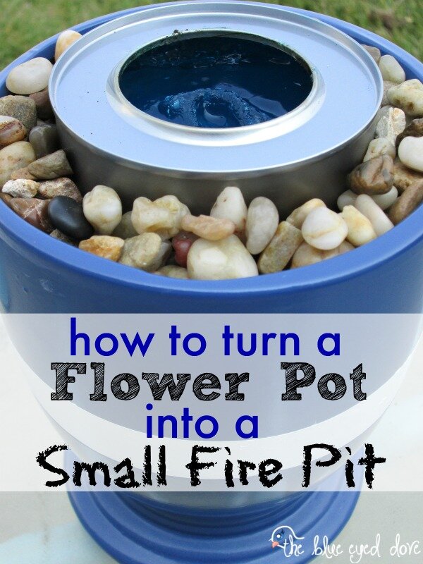 Make a Small Fire Pit | The Blue Eyed Dove