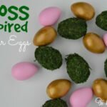 Moss-Inspired Easter Eggs