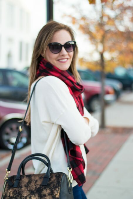Wearing Buffalo Plaid for Fall | The Blue Eyed Dove