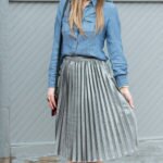 How-To Wear a Pleated Skirt
