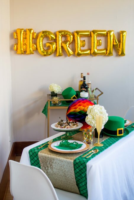 Green St. Patrick's Day Party | theblueeyeddove.com