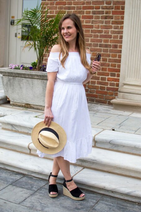 White Dress for Summer | theblueeyeddove.com