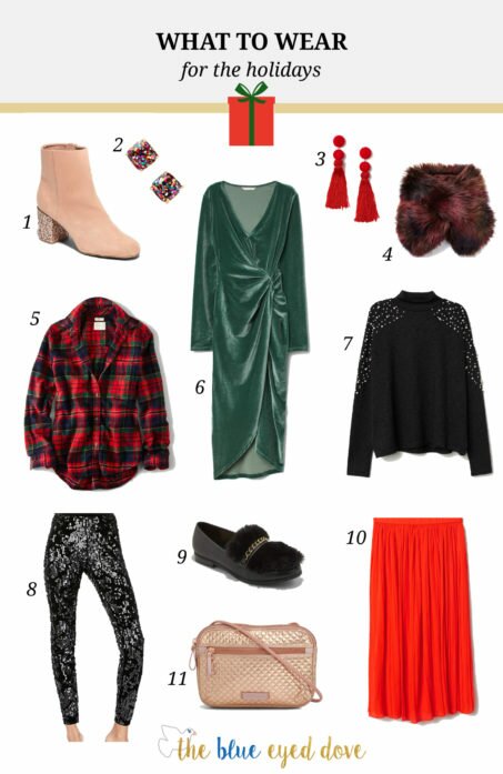 What to Wear for the Holidays | theblueeyeddove.com
